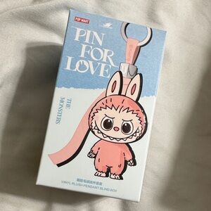 Pop Mart Pink Monster Vinyl Plush Pendant